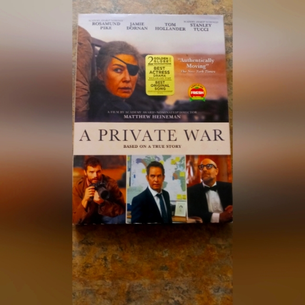 A Private War (Blu-ray/DVD) - Black Edition marie colvin story